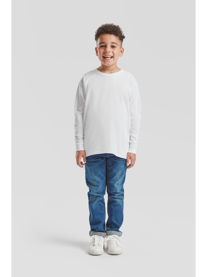 Vanity Fair Lingerie KIDS VALUEWEIGHT LONG SLEEVE T White 4