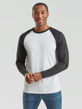 VALUEWEIGHT LONG SLEEVE BASEBALL T