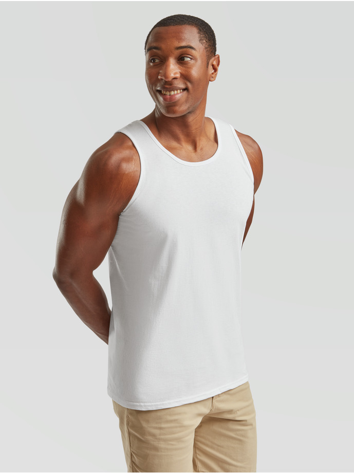 Vanity Fair Lingerie VALUEWEIGHT ATHLETIC VEST White 3