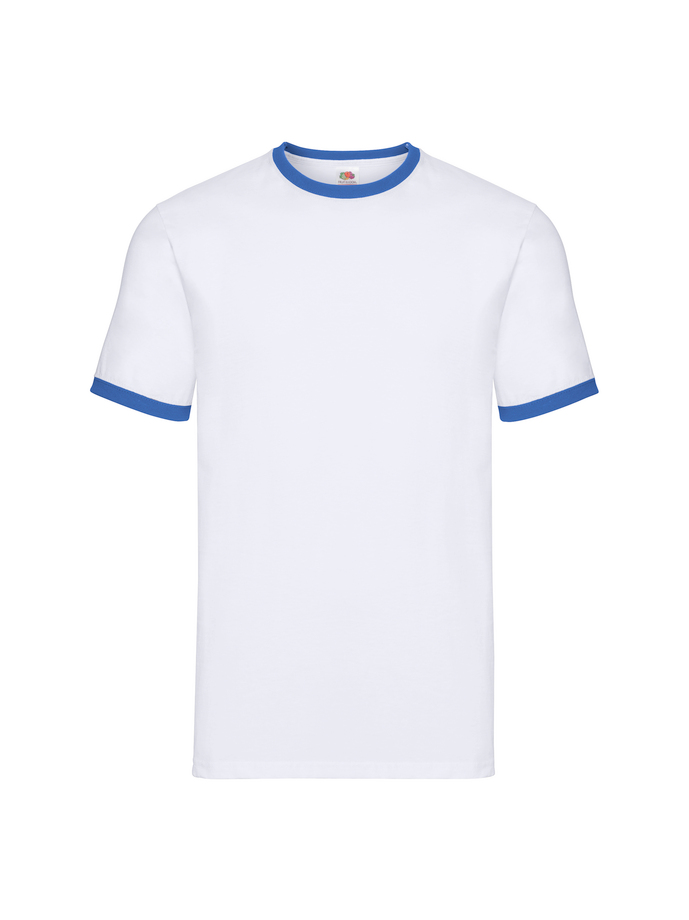 Vanity Fair Lingerie VALUEWEIGHT RINGER T White/royal Blue 5
