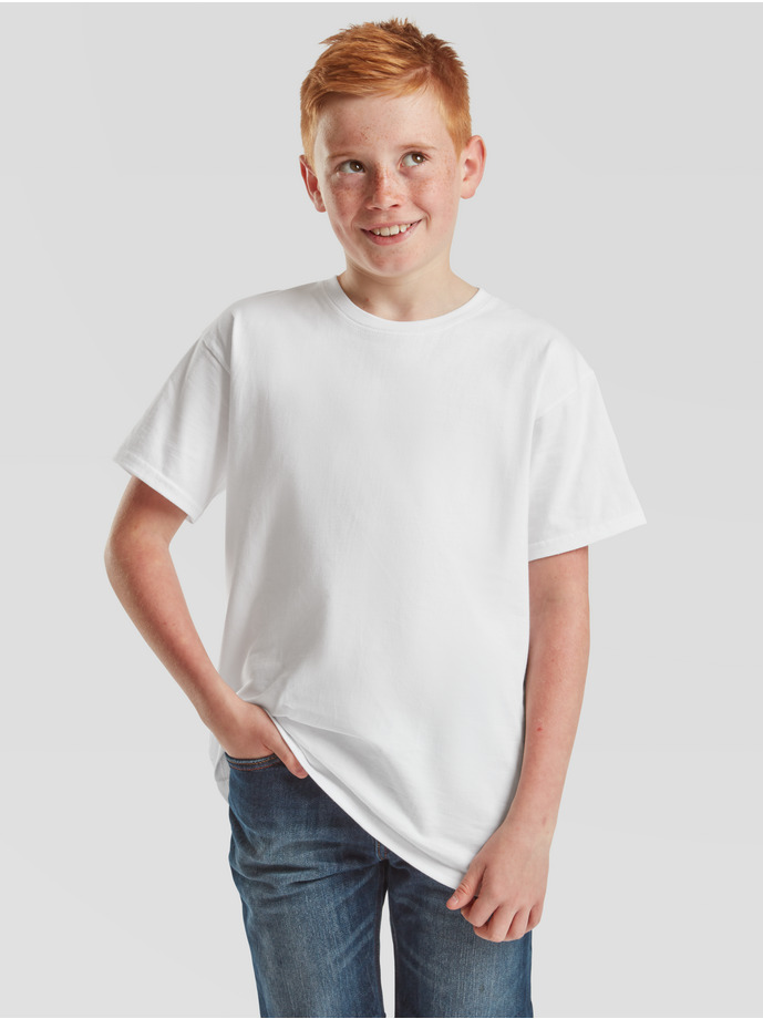 Vanity Fair Lingerie Kids Iconic 195 Ringspun Premium T White 1