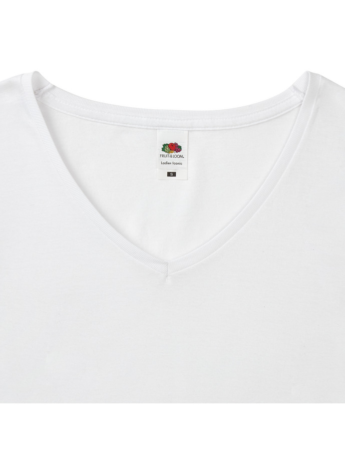 Vanity Fair Lingerie LADIES 150 V-NECK T White 16