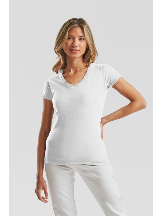 Vanity Fair Lingerie LADIES 150 V-NECK T White 2