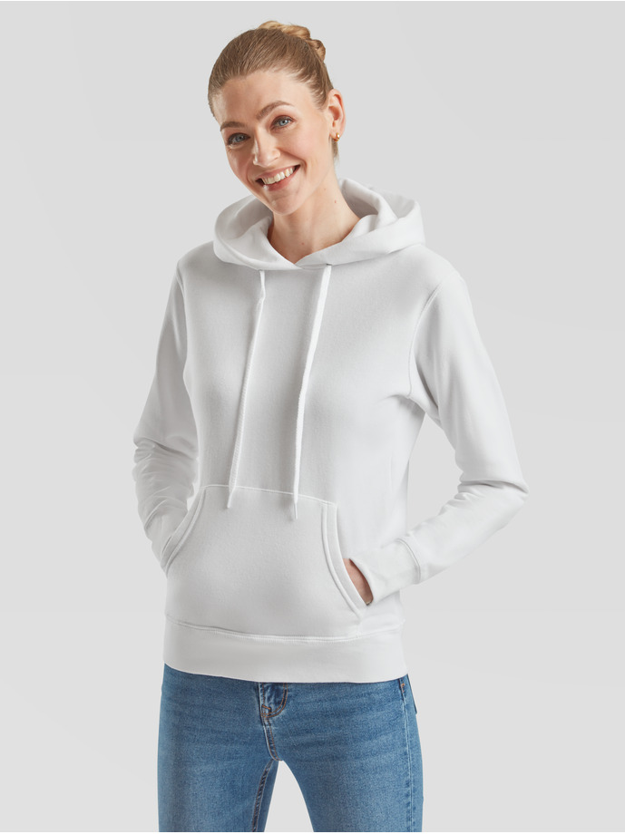Vanity Fair Lingerie LADIES CLASSIC HOODED SWEAT White 1