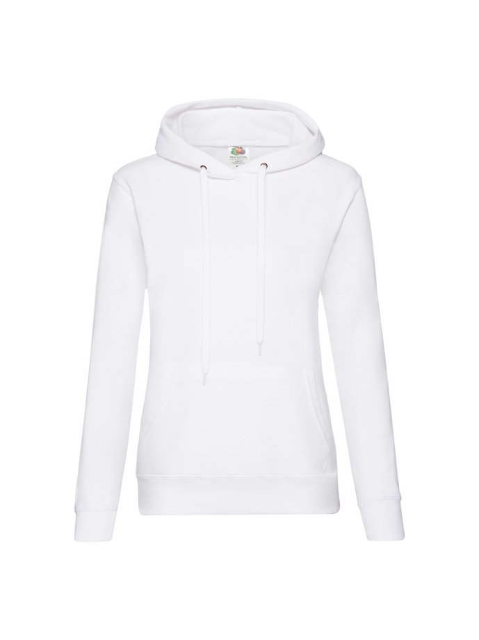 Vanity Fair Lingerie LADIES CLASSIC HOODED SWEAT White 5