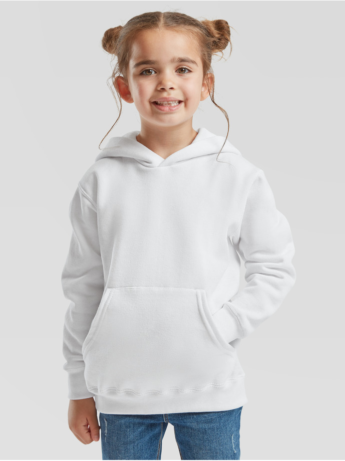 Vanity Fair Lingerie KIDS CLASSIC HOODED SWEAT White 1