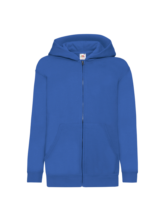 Vanity Fair Lingerie KIDS CLASSIC HOODED SWEAT JACKET Royal Blue 5