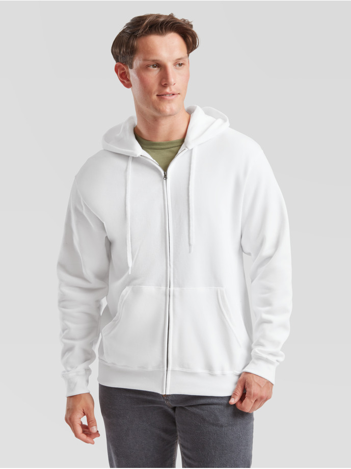 Vanity Fair Lingerie CLASSIC HOODED SWEAT JACKET White 1