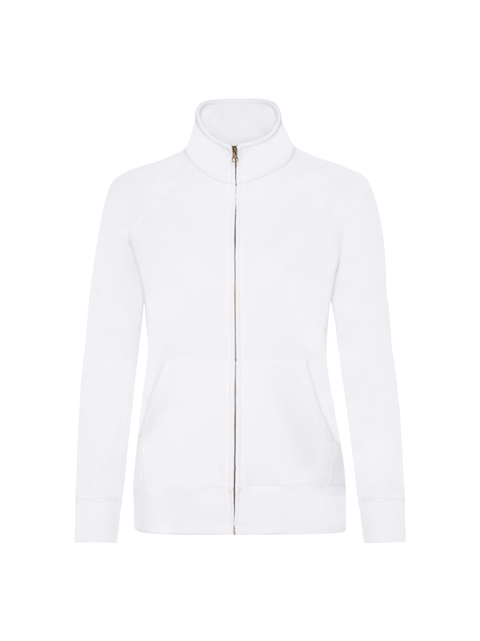 Vanity Fair Lingerie LADIES PREMIUM SWEAT JACKET White 5