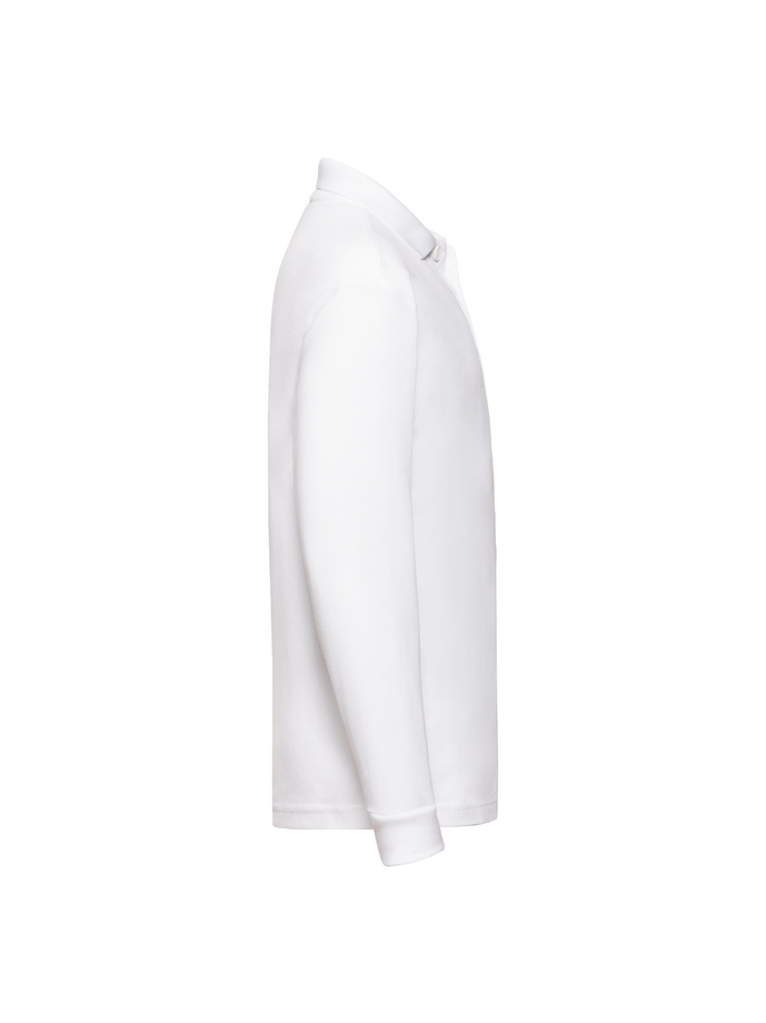 Vanity Fair Lingerie KIDS 65/35 LONG SLEEVE POLO White 3