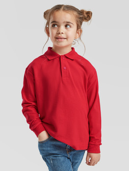 KIDS 65/35 LONG SLEEVE POLO