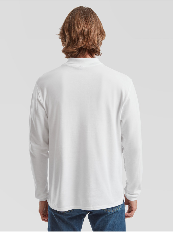 Vanity Fair Lingerie PREMIUM LONG SLEEVE POLO White 2