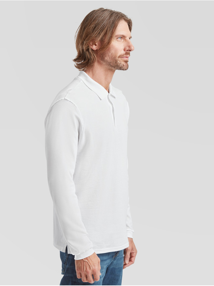 Vanity Fair Lingerie PREMIUM LONG SLEEVE POLO White 3