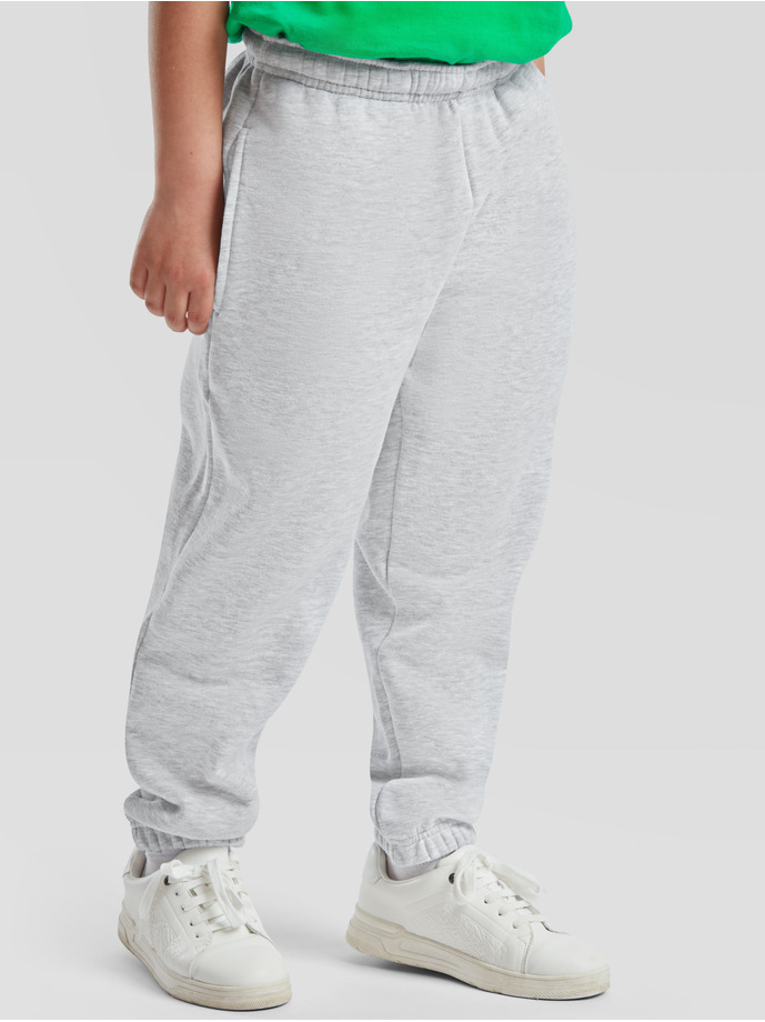 Vanity Fair Lingerie KIDS PREMIUM ELASTICATED CUFF JOG PANTS Heather Grey 3