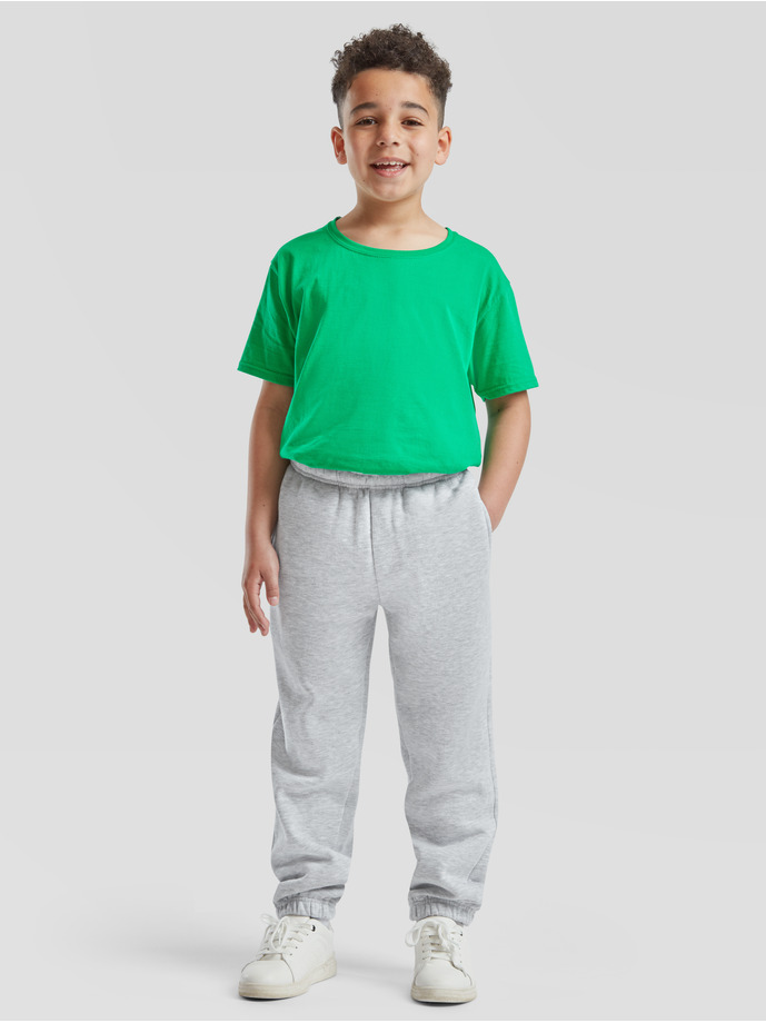 Vanity Fair Lingerie KIDS PREMIUM ELASTICATED CUFF JOG PANTS Heather Grey 4