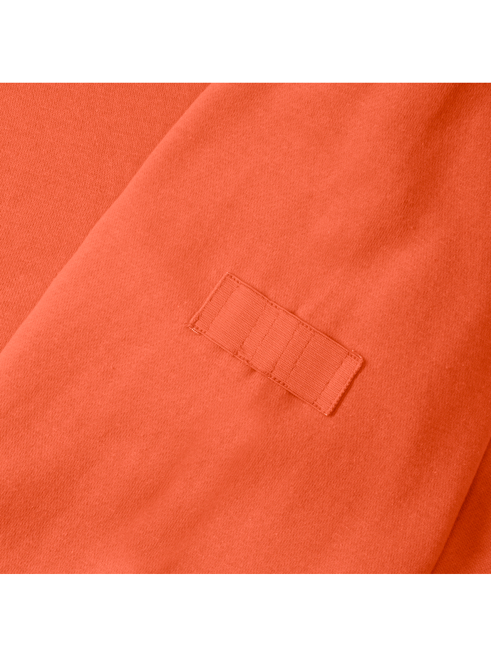 Vanity Fair Lingerie Heavy Duty Workwear Collar Sweatshirt Orange 8