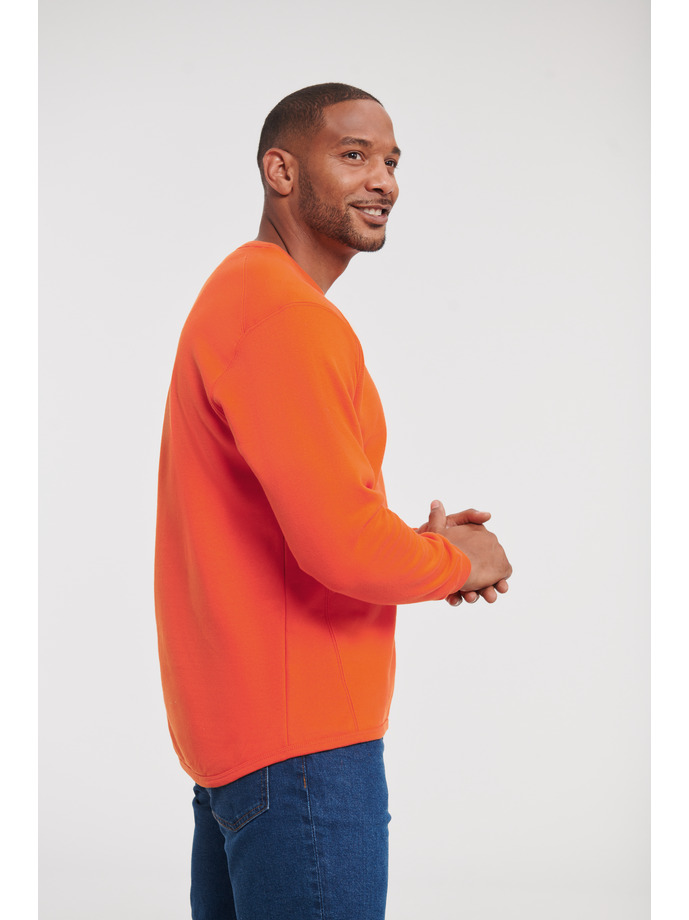 Vanity Fair Lingerie Heavy Duty Workwear Sweatshirt Orange 3