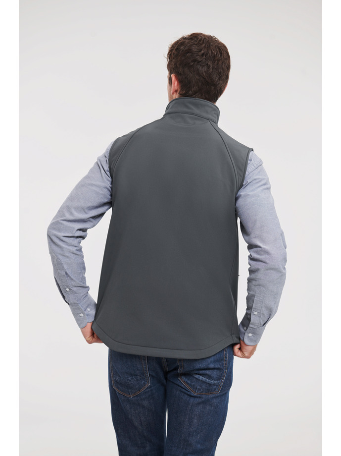 Vanity Fair Lingerie Men's Softshell Gilet Titanium 2