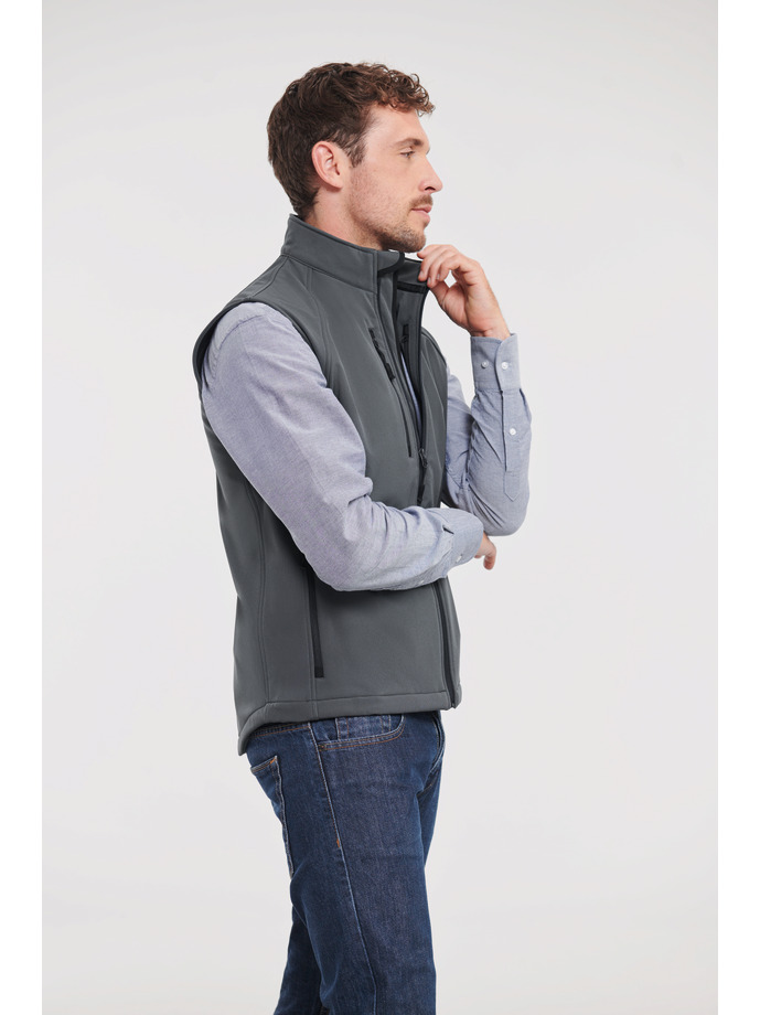 Vanity Fair Lingerie Men's Softshell Gilet Titanium 3