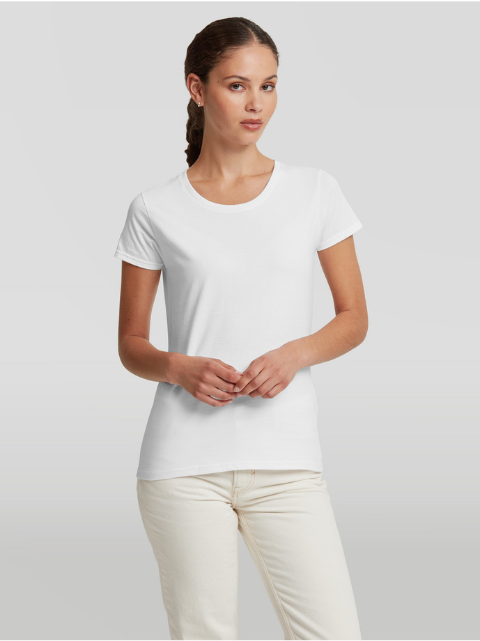 Vanity Fair Lingerie Ladies' Authentic Classic T White 1