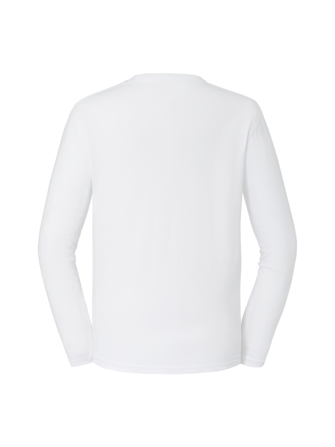 Vanity Fair Lingerie Authentic Classic Long Sleeve T White 6