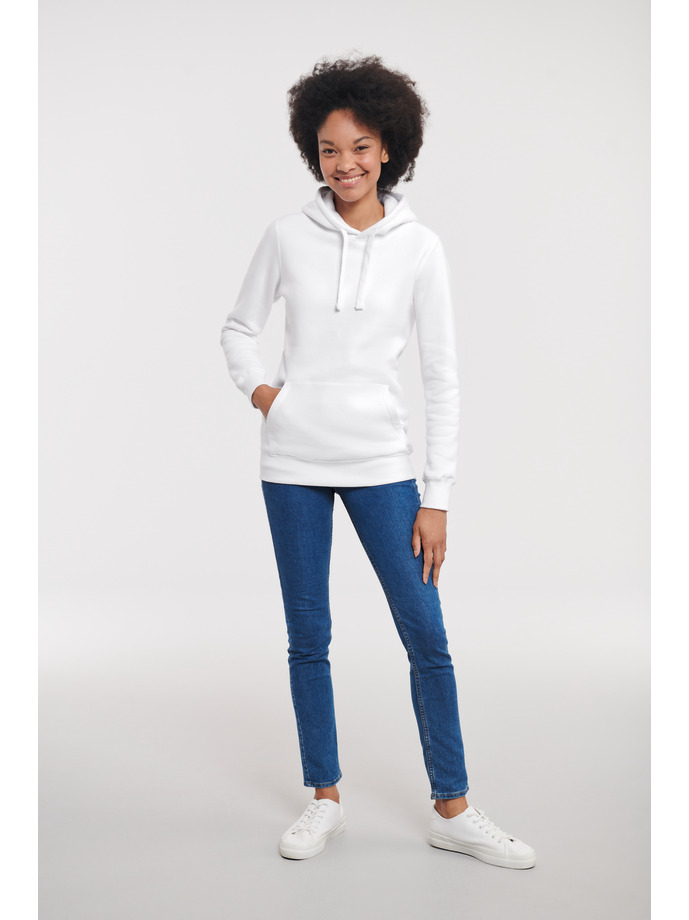 Vanity Fair Lingerie Ladies' Authentic Hooded Sweat White 4
