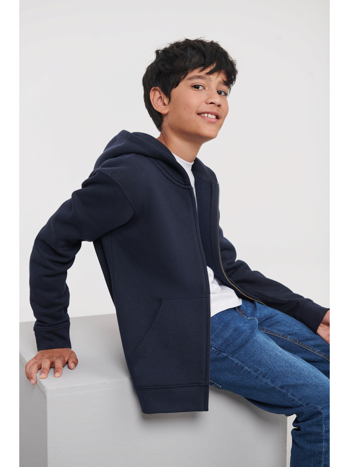 Vanity Fair Lingerie Kids Authentic Zipped Hood Jacket French Navy 3