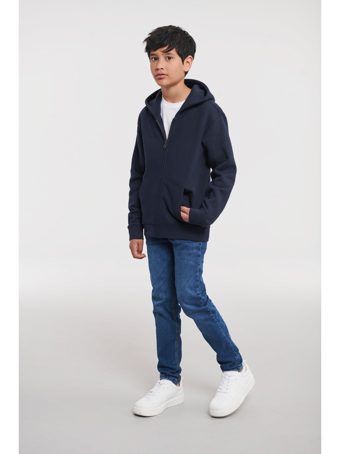 Vanity Fair Lingerie Kids Authentic Zipped Hood Jacket French Navy 4