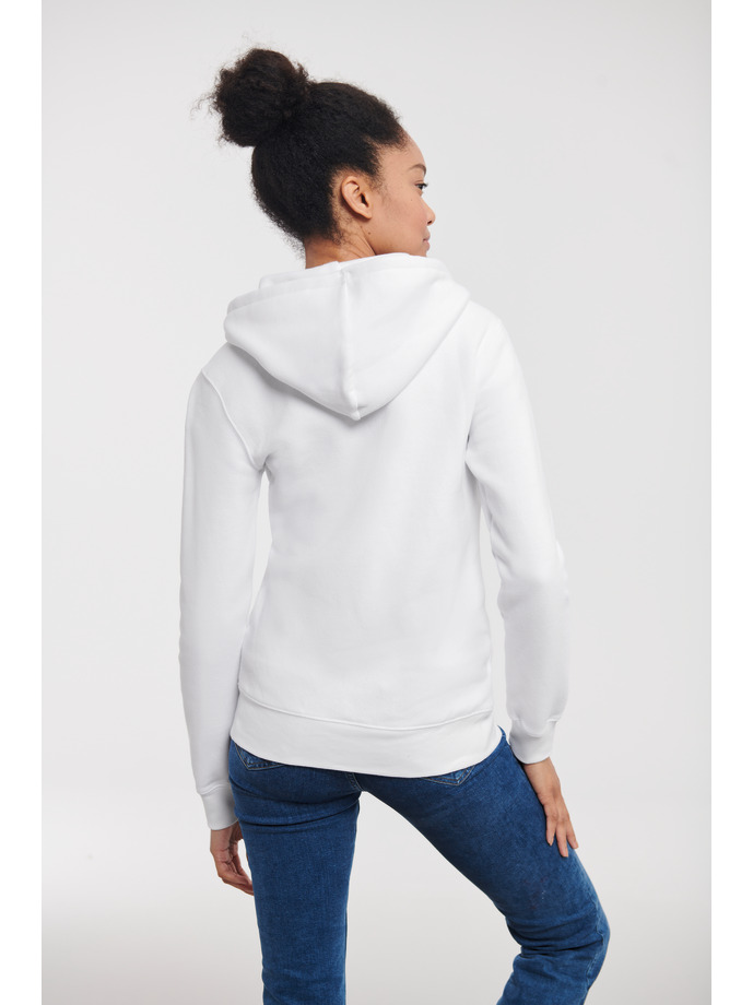 Vanity Fair Lingerie Ladies' Authentic Zipped Hood Jacket White 2