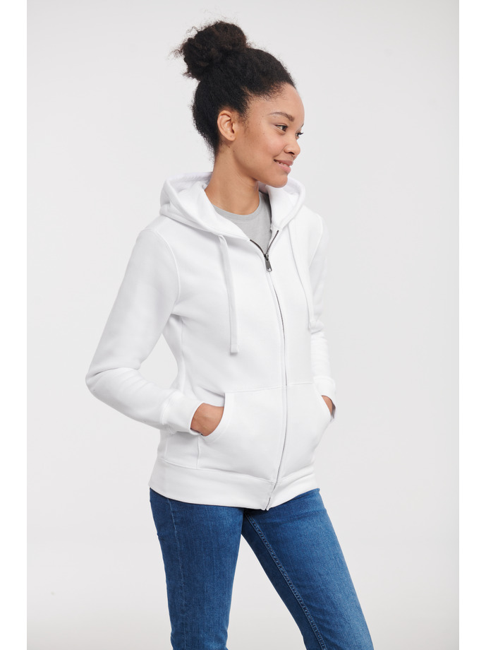 Vanity Fair Lingerie Ladies' Authentic Zipped Hood Jacket White 3