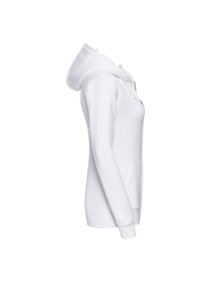 Vanity Fair Lingerie Ladies' Authentic Zipped Hood Jacket White 7