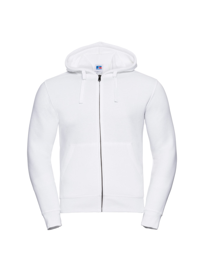 Vanity Fair Lingerie Men's Authentic Zipped Hood Jacket White 1