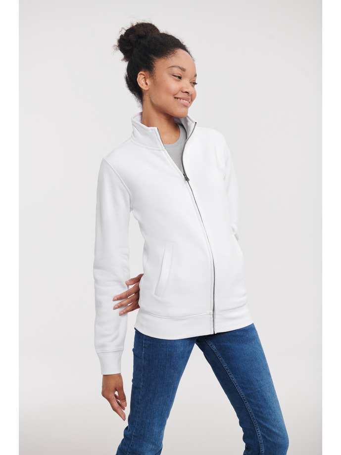 Vanity Fair Lingerie Ladies' Authentic Sweat Jacket White 3