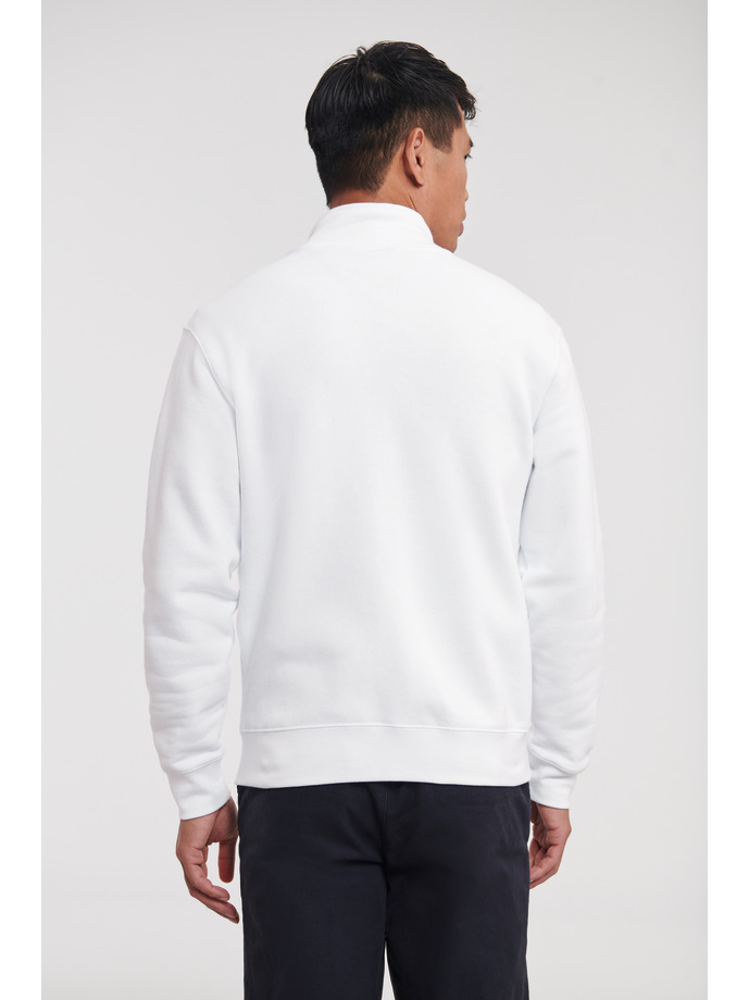 Vanity Fair Lingerie Men's Authentic Sweat Jacket White 2