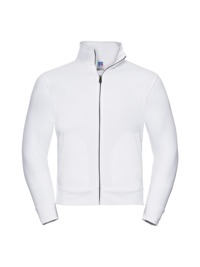 Vanity Fair Lingerie Men's Authentic Sweat Jacket White 5
