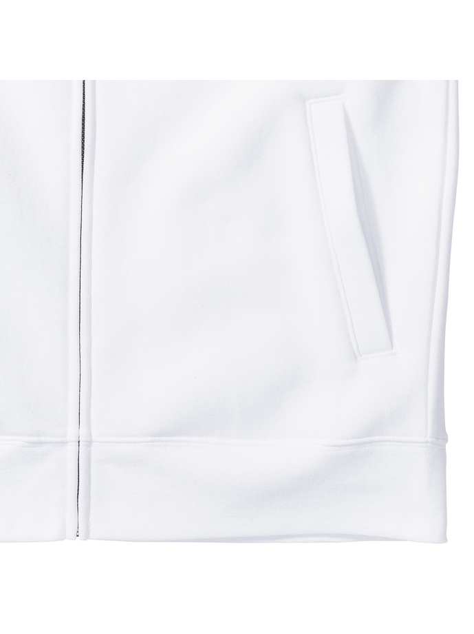 Vanity Fair Lingerie Men's Authentic Sweat Jacket White 9