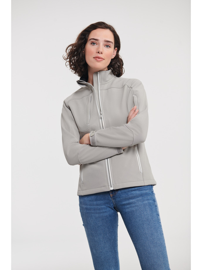 Vanity Fair Lingerie Ladies' Bionic Softshell Jacket Stone 1