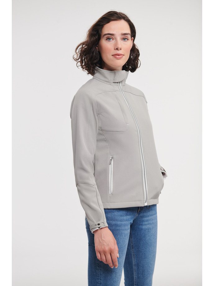 Vanity Fair Lingerie Ladies' Bionic Softshell Jacket Stone 3