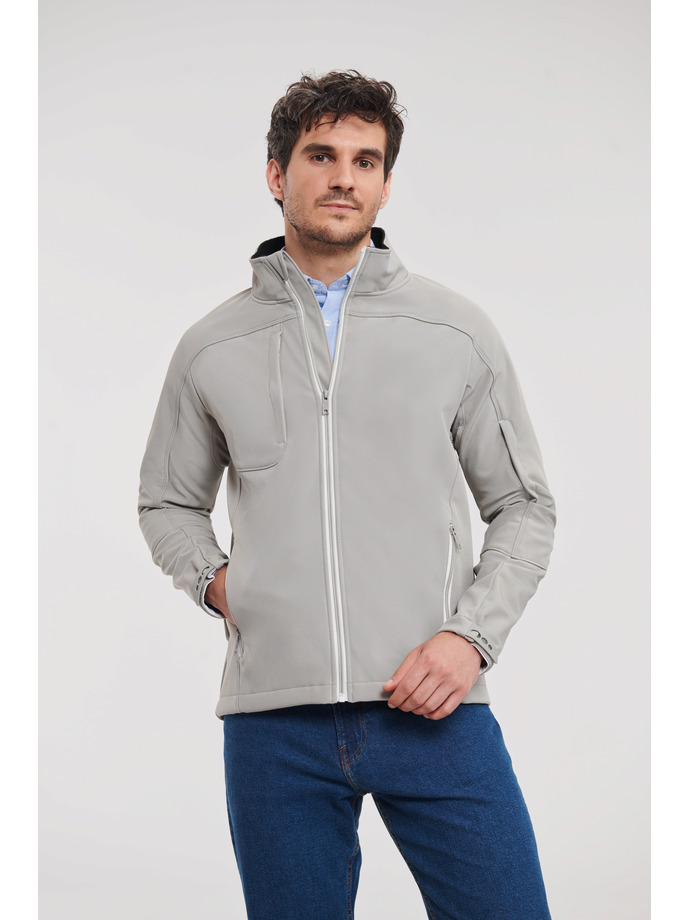 Vanity Fair Lingerie Men's Bionic Softshell Jacket Stone 1