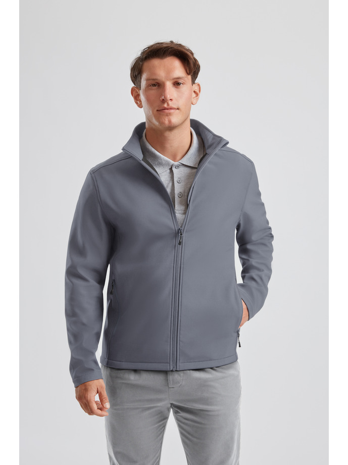 Vanity Fair Lingerie Essential Softshell Jacket Iron Grey 1