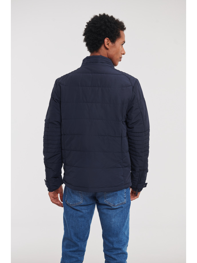 Vanity Fair Lingerie Men's Cross Jacket French Navy 3