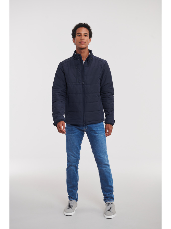 Vanity Fair Lingerie Men's Cross Jacket French Navy 5