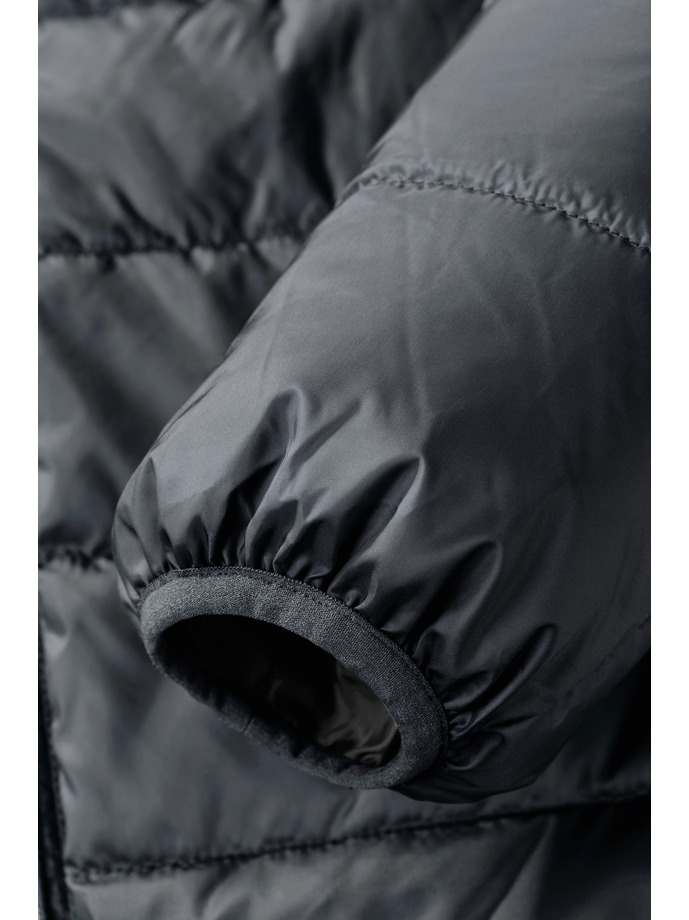 Vanity Fair Lingerie Men's Hooded Nano Jacket Iron Grey 8