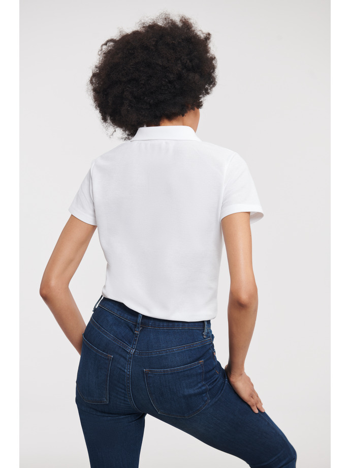Vanity Fair Lingerie Ladies' Classic Polycotton Polo White 2