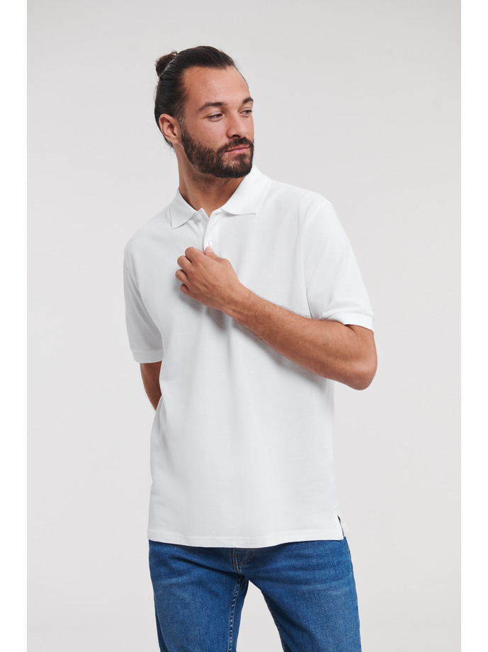 Vanity Fair Lingerie Men's Classic Cotton Polo White 1