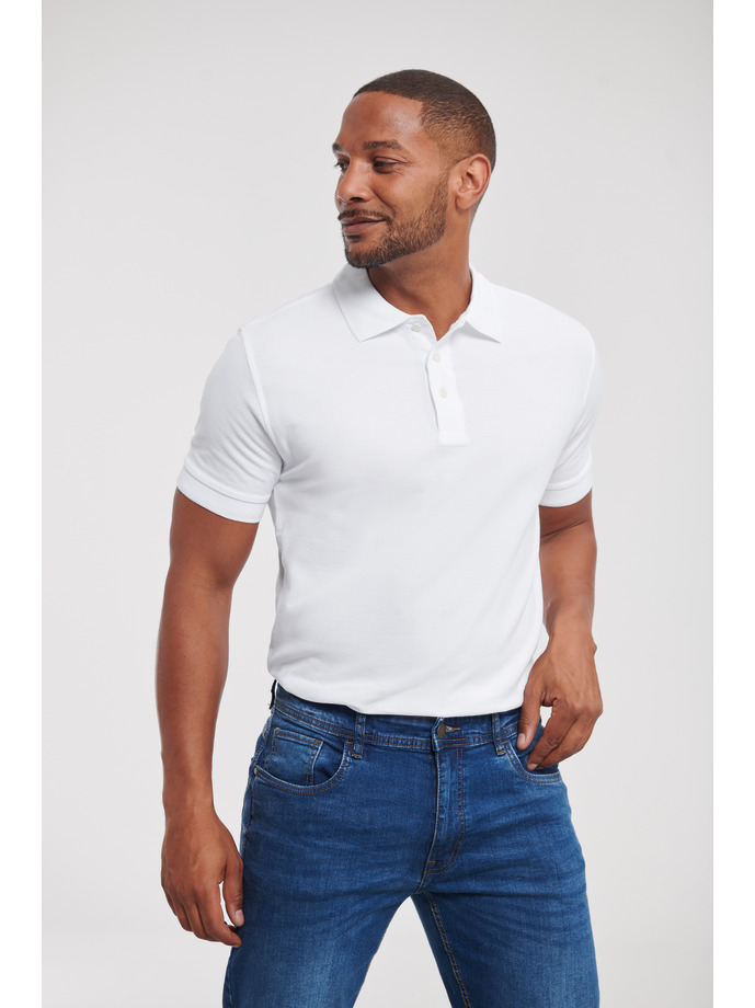 Vanity Fair Lingerie Men's Ultimate Cotton Polo White 1