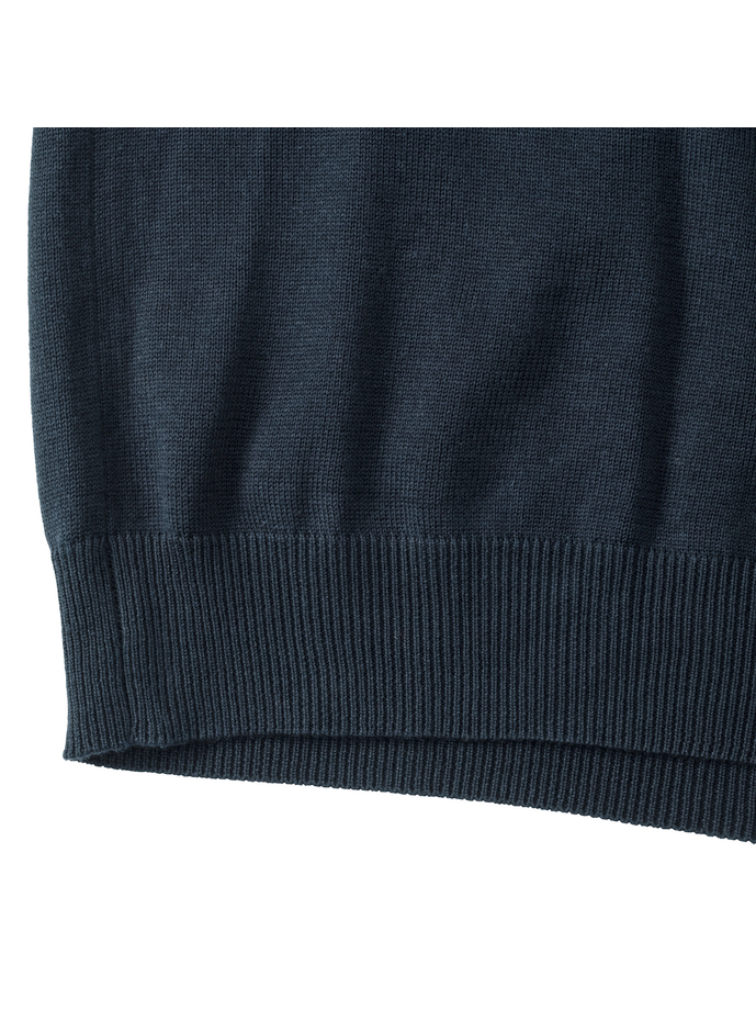 Vanity Fair Lingerie V-Neck Sleeveless Knitted Pullover French Navy 9