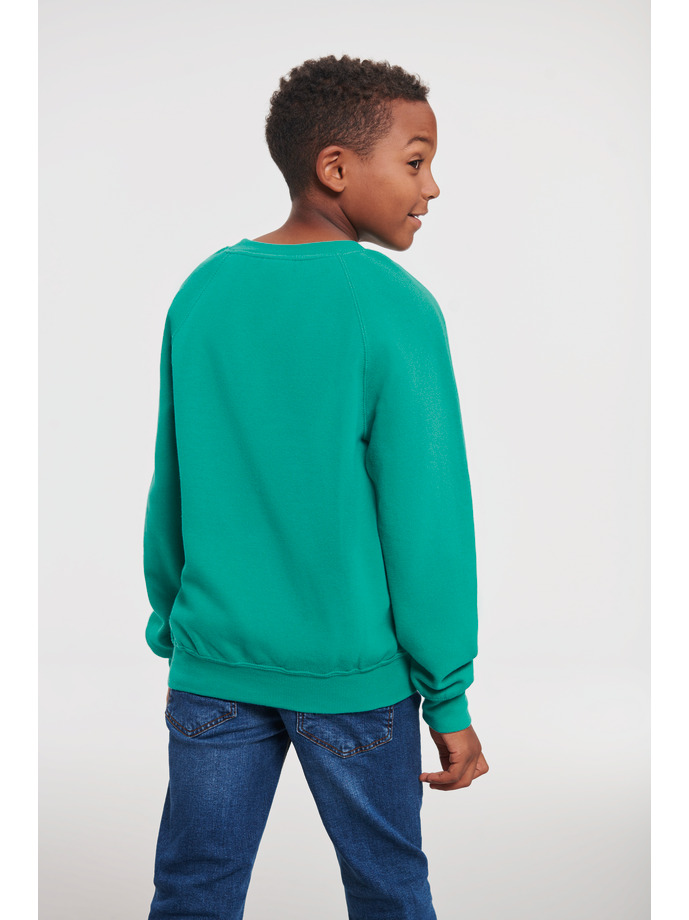 Vanity Fair Lingerie Kids Classic Sweatshirt Winter Emerald 2