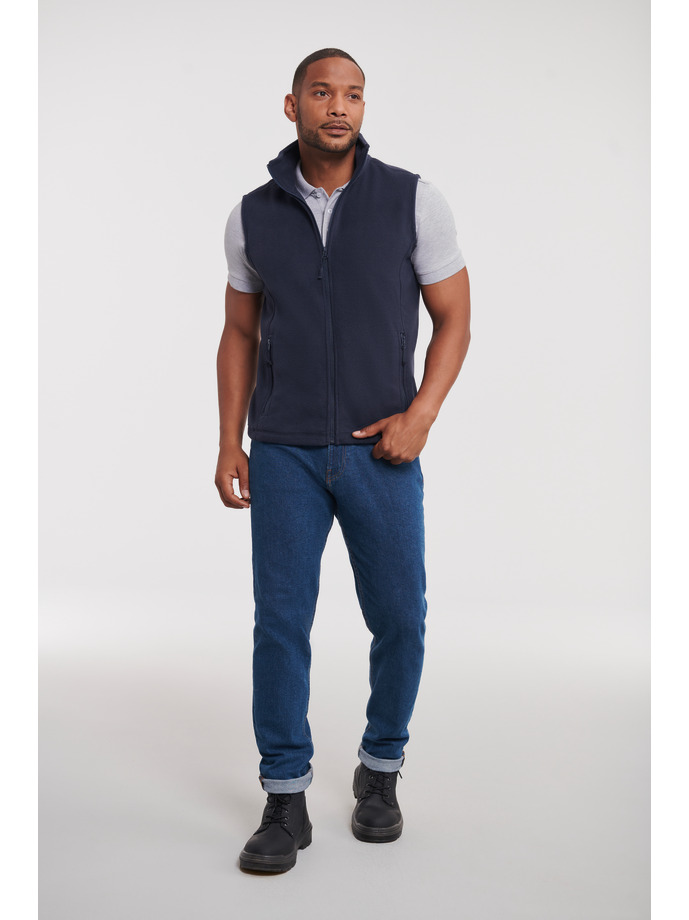 Vanity Fair Lingerie Men's Outdoor Fleece Gilet French Navy 4