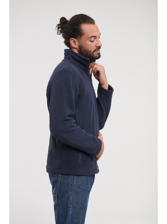 Vanity Fair Lingerie Quarter Zip Outdoor Fleece French Navy 3